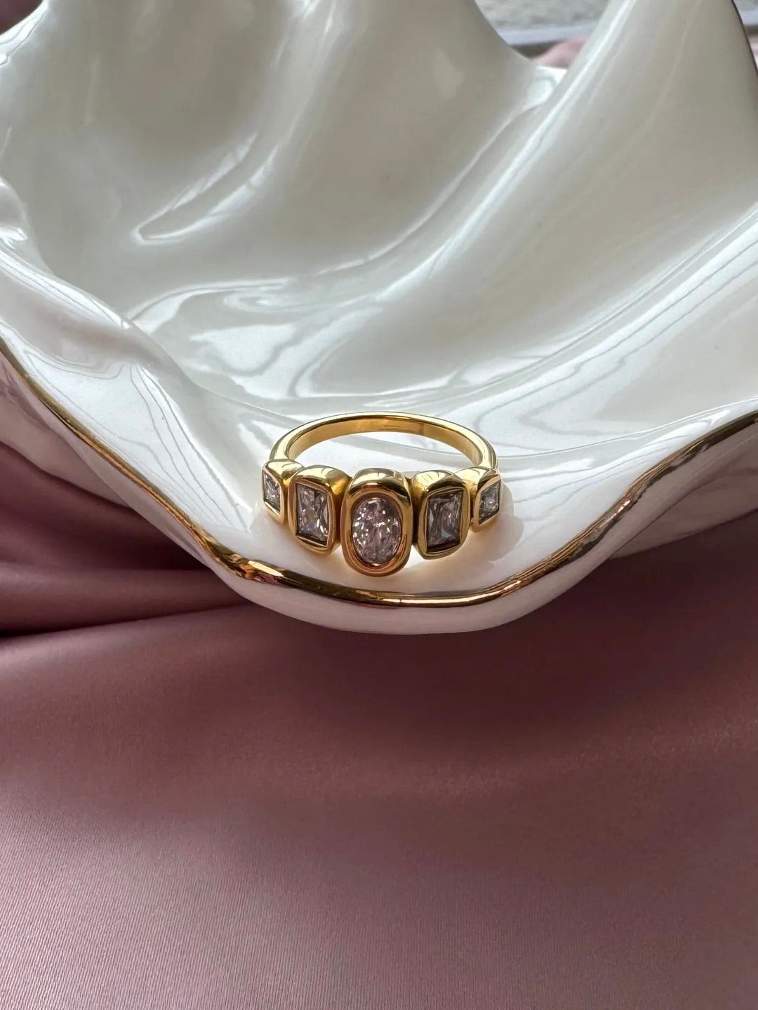 Lumina Mosaic Ring |18k Gold