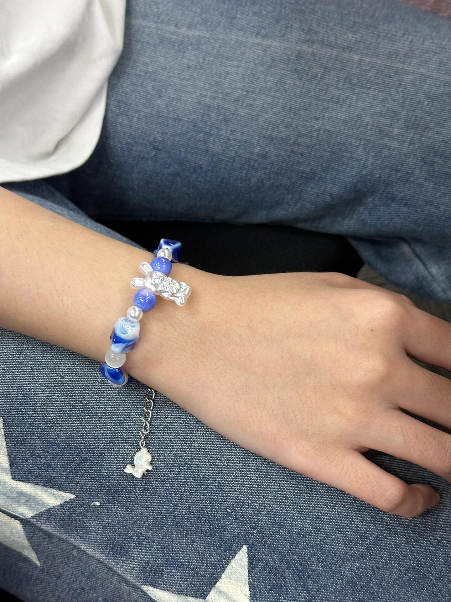 404CLVB Handmade Bracelet-“Hype Boy”🐇