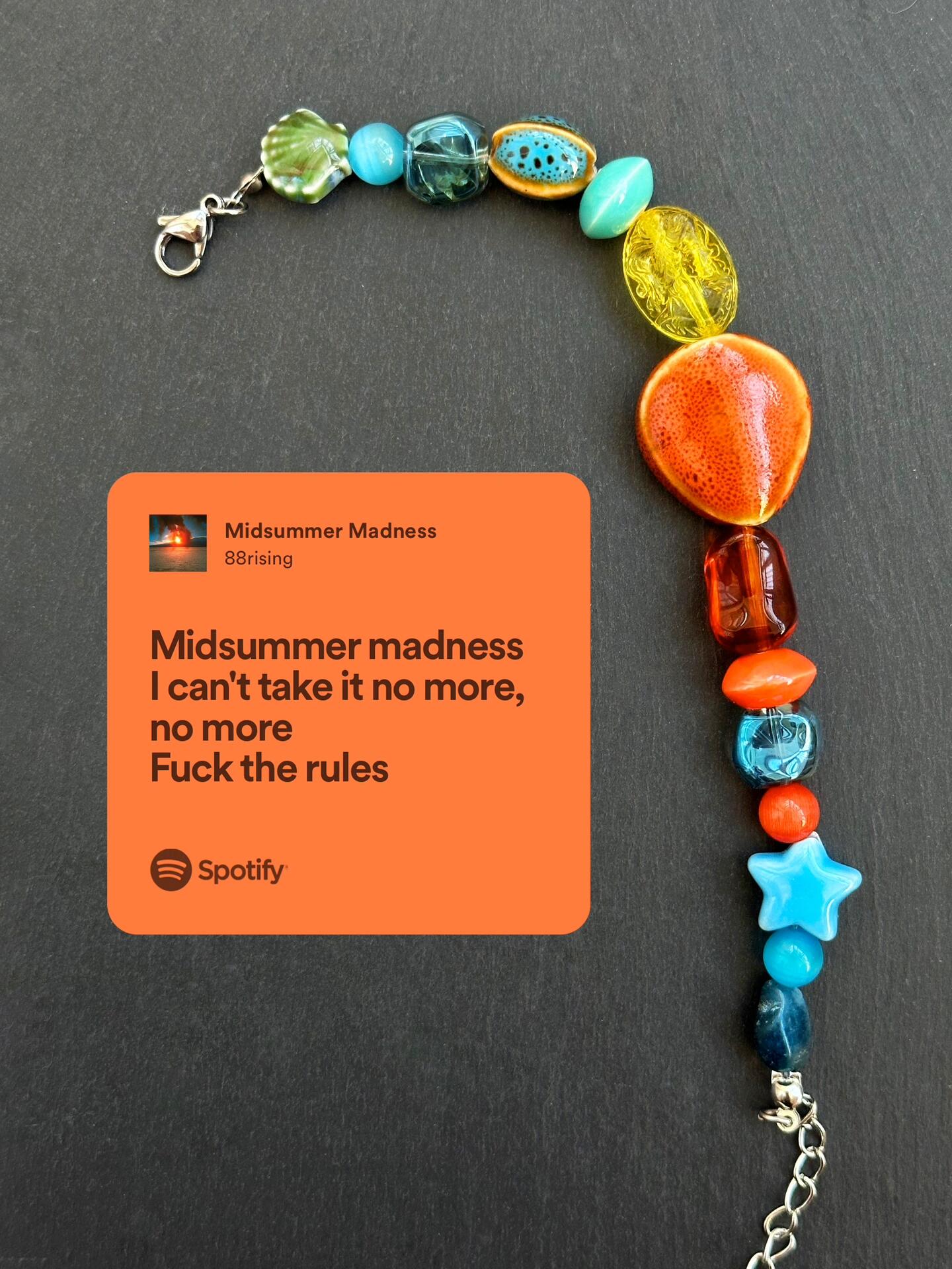 404CLVB Handmade Bracelet- “Midsummer Madness”🔥