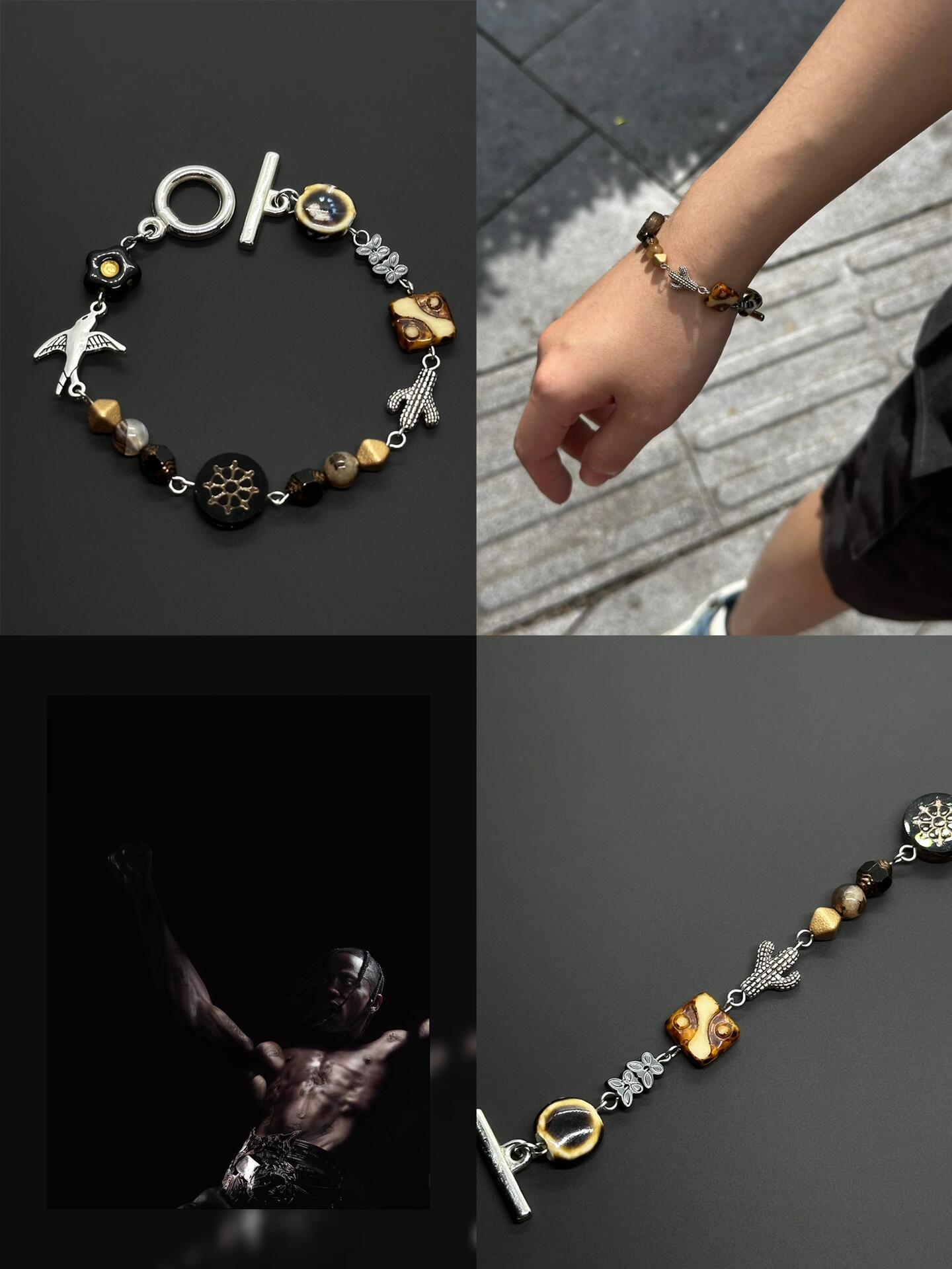 404CLVB Handmade Bracelet-“I Know”🪨