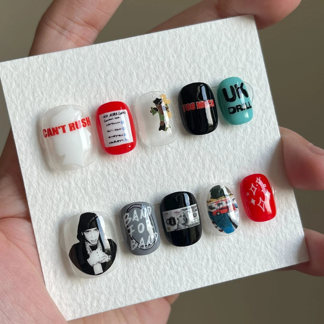 404CLVB Original Nail Art- Central Cee✝️