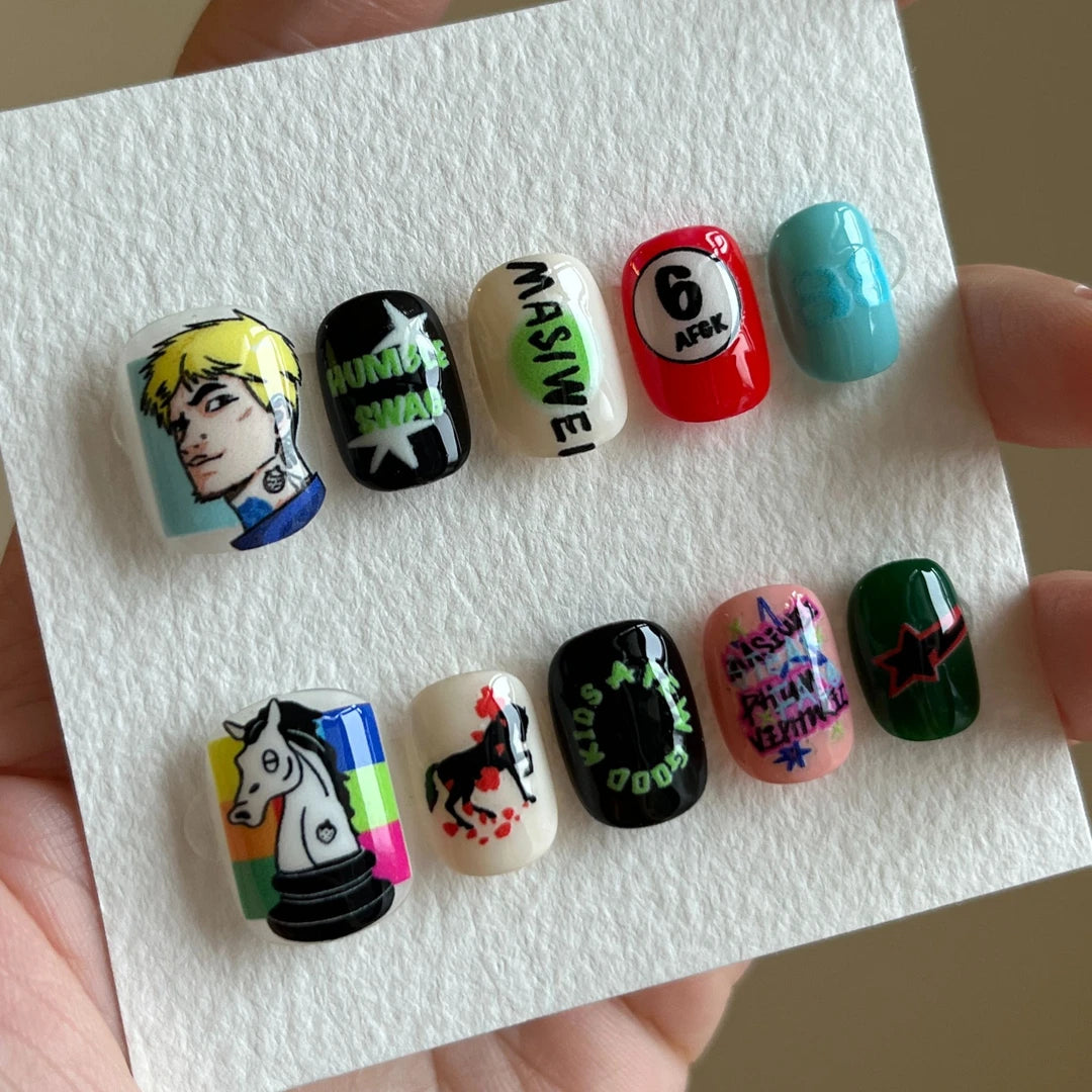 404CLVB Original Nail Art-MaSiWei🐴