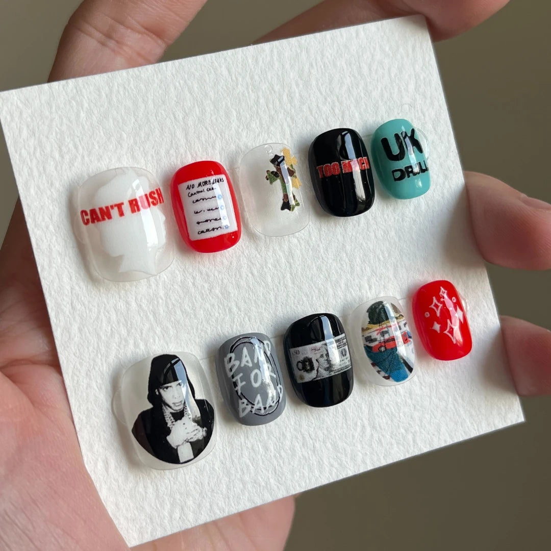 404CLVB Original Nail Art- Central Cee✝️