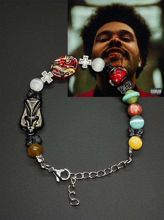 404CLVB Handmade Bracelet-“Blinding Lights”🐦‍🔥