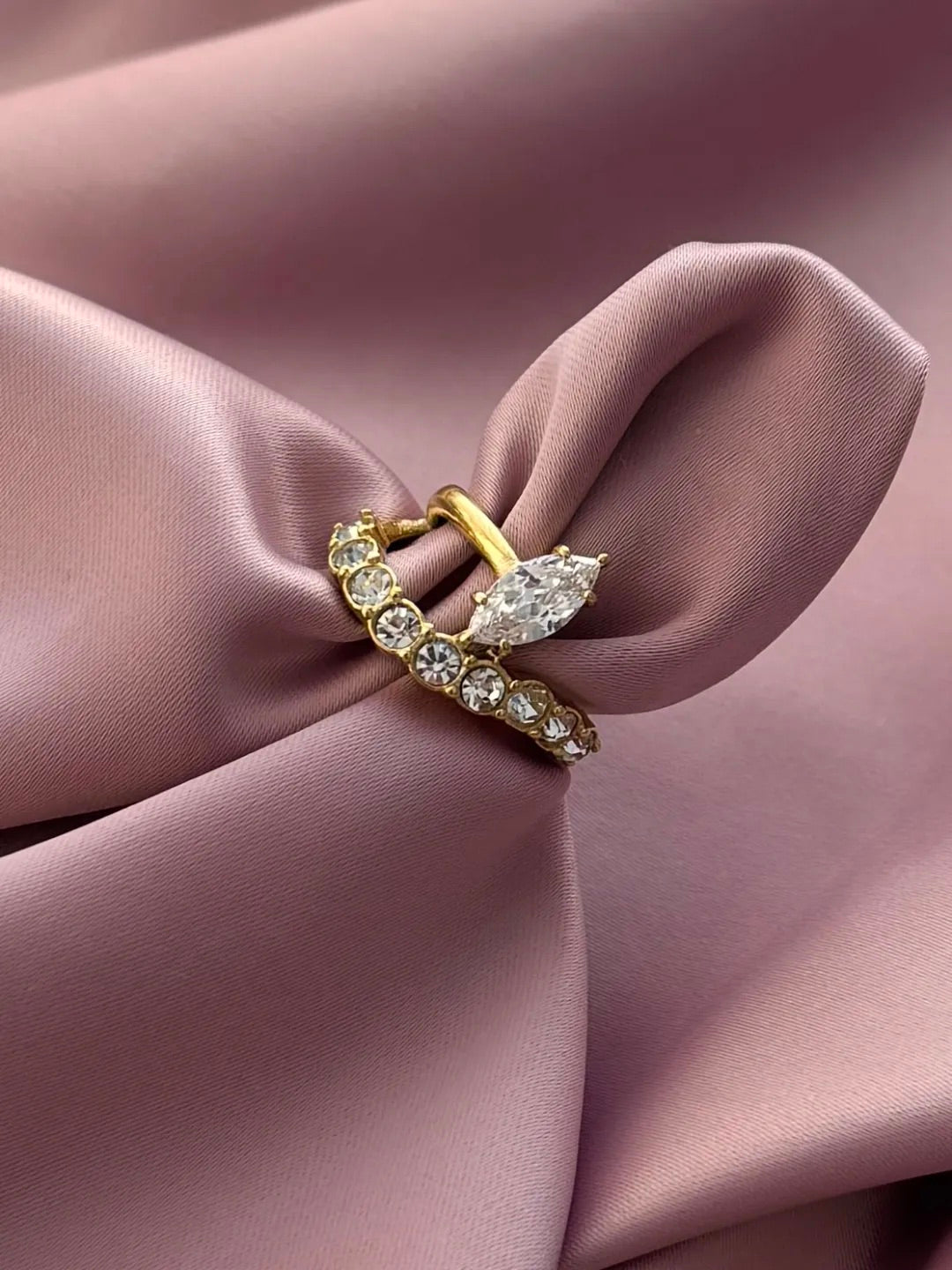 Starlight Duo Ring ｜18k Gold