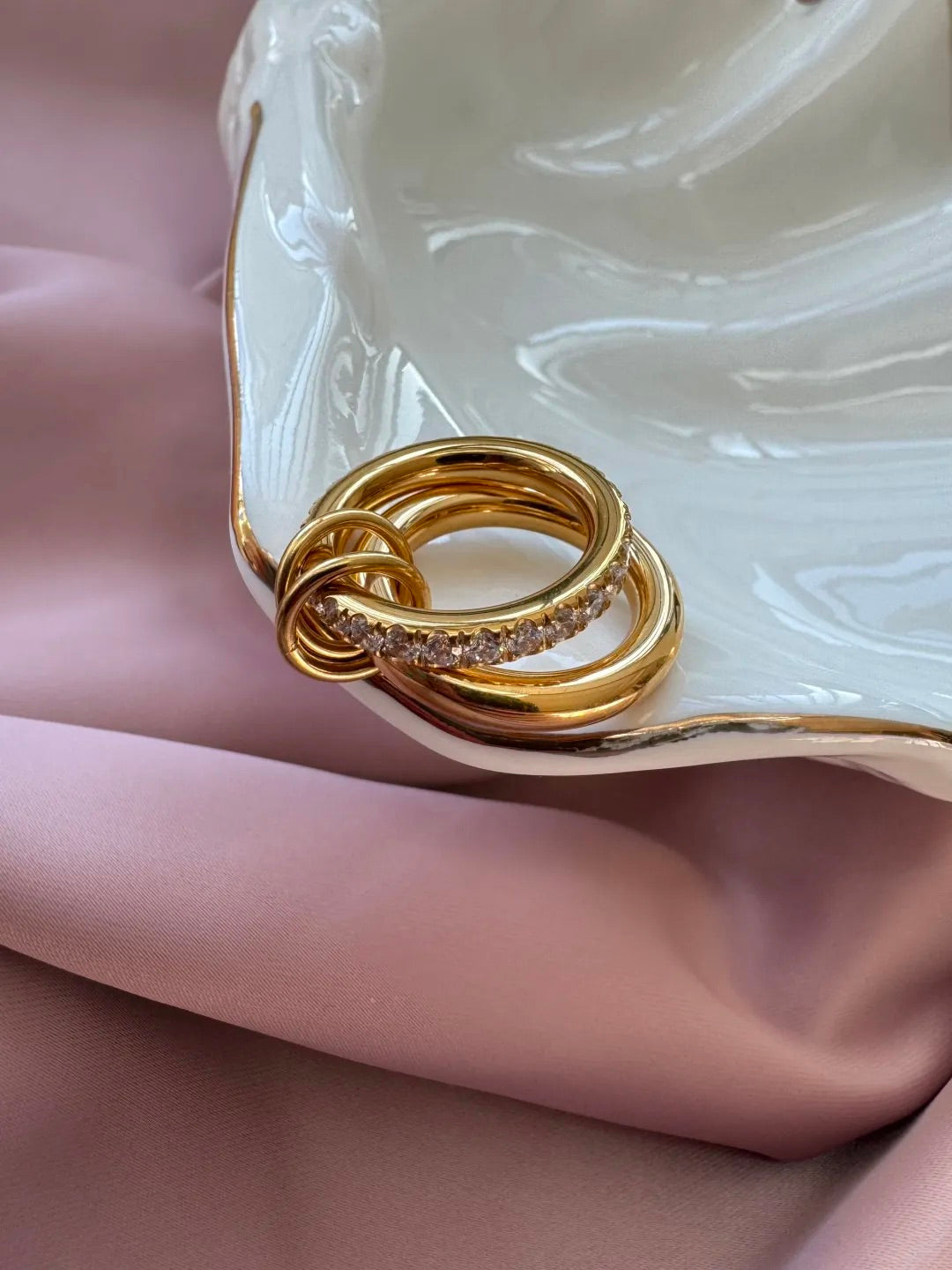 Golden Knot Ring ｜18k Gold