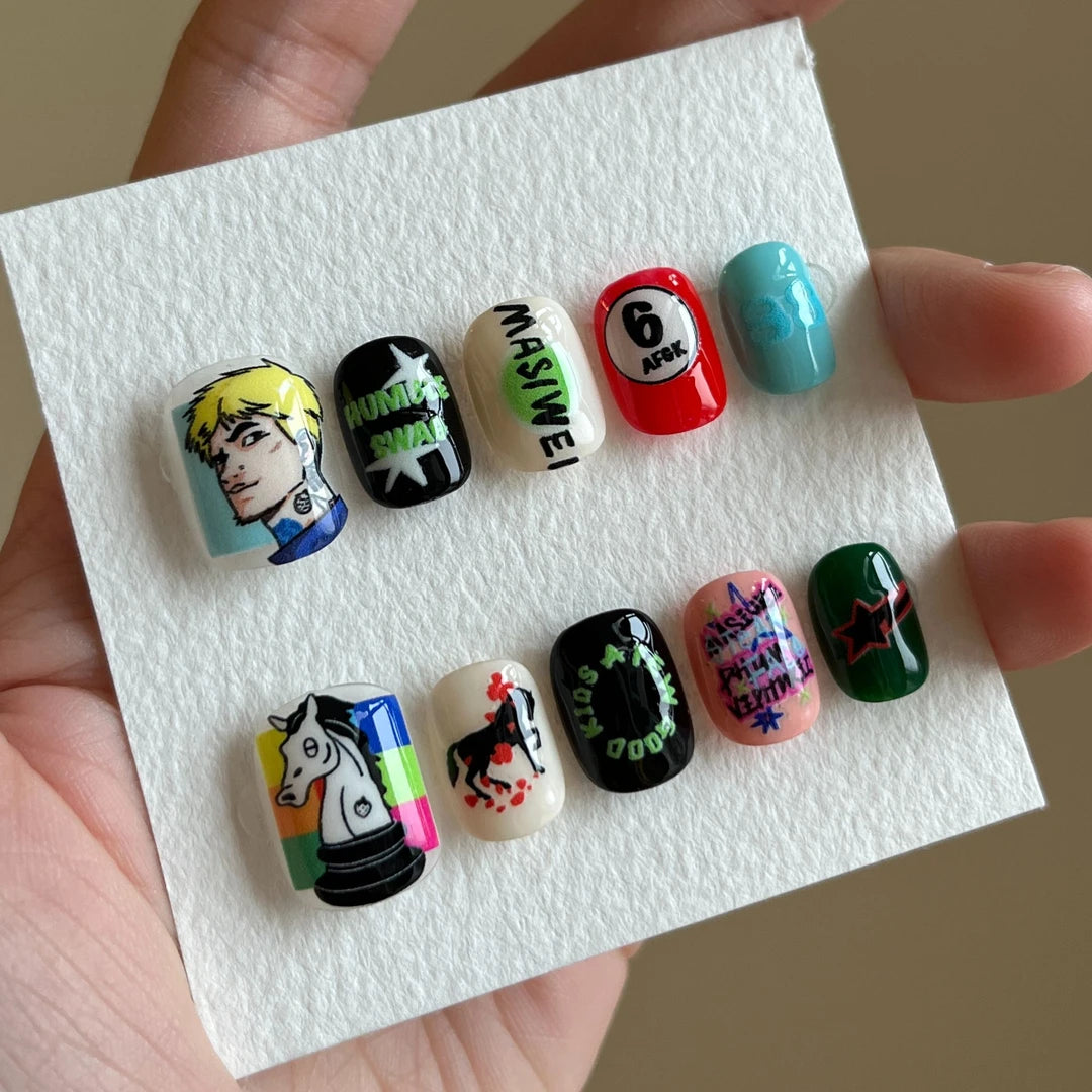 404CLVB Original Nail Art-MaSiWei🐴