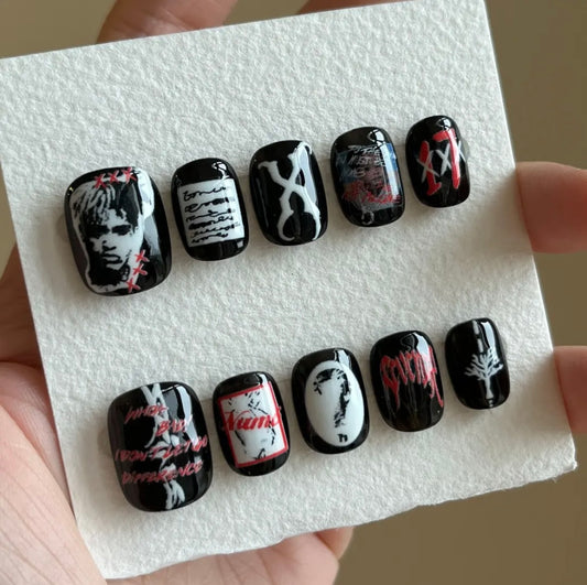 404CLVB Original Nail Art-XXX⚫️